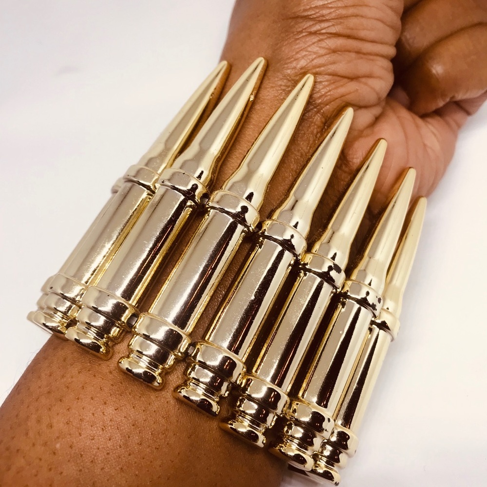 Gold Bullet Bracelet